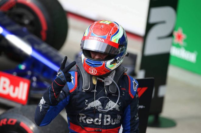 2019年F1第20戦ブラジルGP　ピエール・ガスリー（トロロッソ・ホンダ）