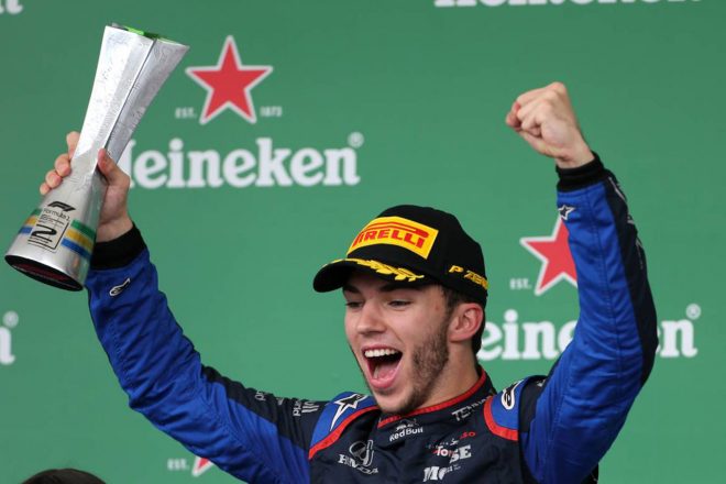 2019年F1第20戦ブラジルGP　ピエール・ガスリー（トロロッソ・ホンダ）
