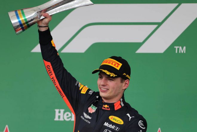 2019年F1第20戦ブラジルGP　マックス・フェルスタッペン（レッドブル・ホンダ）