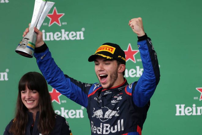 2019年F1第20戦ブラジルGP　ピエール・ガスリー（トロロッソ・ホンダ）