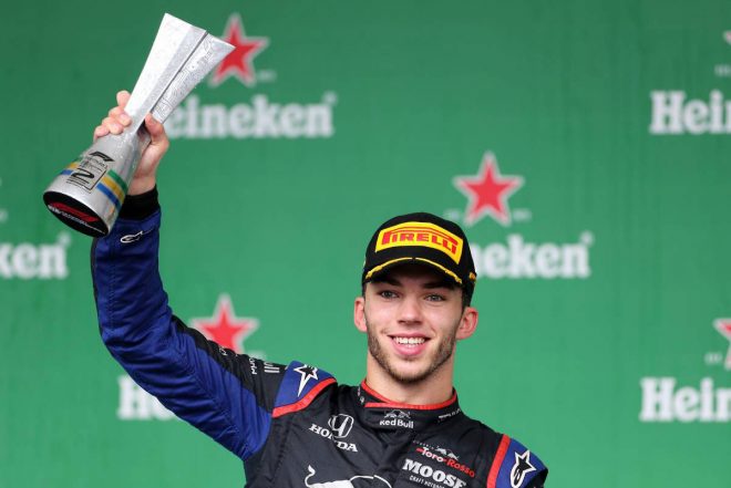 2019年F1第20戦ブラジルGP　ピエール・ガスリー（トロロッソ・ホンダ）