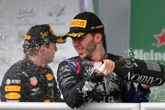 2019年F1第20戦ブラジルGP　ピエール・ガスリー（トロロッソ・ホンダ）