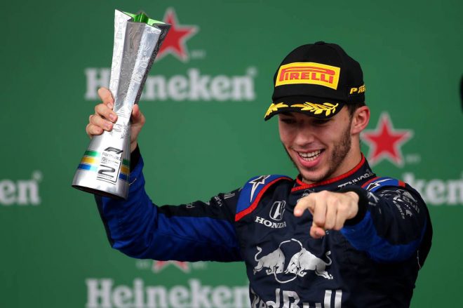 2019年F1第20戦ブラジルGP　ピエール・ガスリー（トロロッソ・ホンダ）
