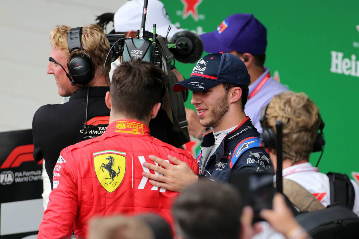 2019年F1第20戦ブラジルGP　ピエール・ガスリー（トロロッソ・ホンダ）