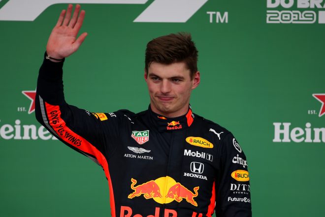 2019年F1第20戦ブラジルGP　マックス・フェルスタッペン（レッドブル・ホンダ）