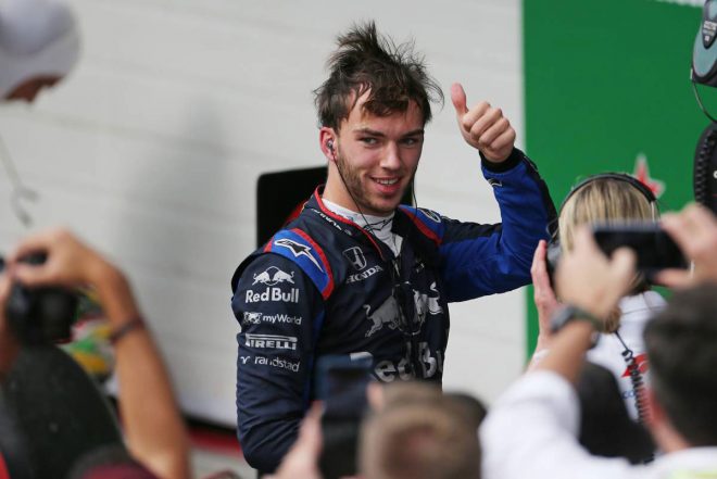 2019年F1第20戦ブラジルGP　ピエール・ガスリー（トロロッソ・ホンダ）