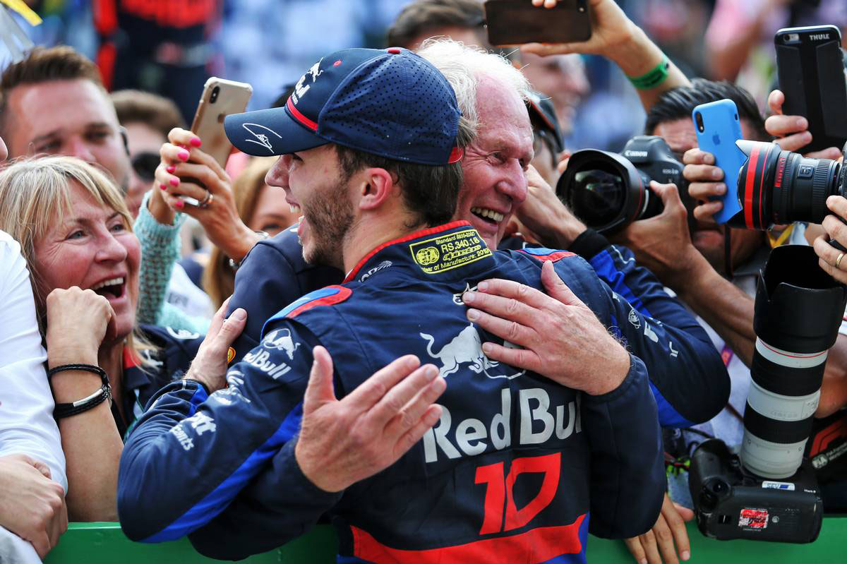 2019年F1第20戦ブラジルGP　ピエール・ガスリー（トロロッソ・ホンダ）