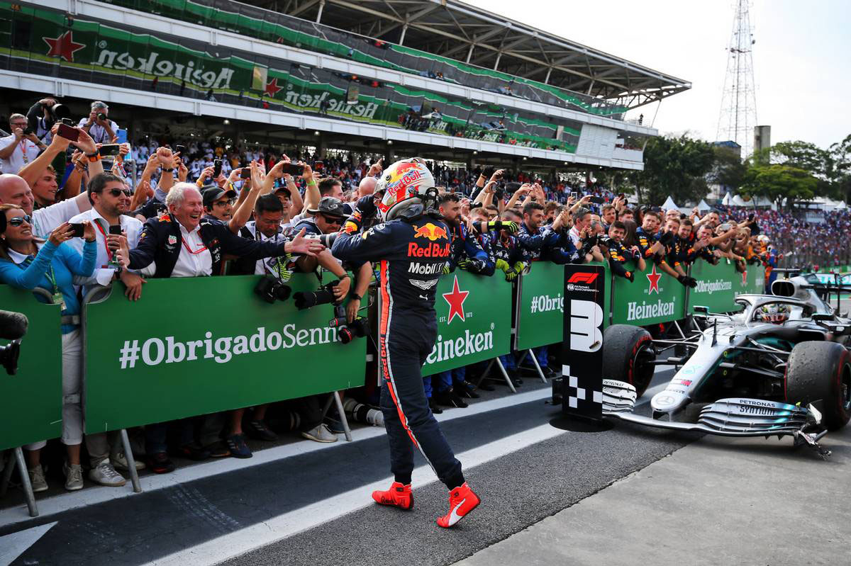 2019年F1第20戦ブラジルGP　マックス・フェルスタッペン（レッドブル・ホンダ）
