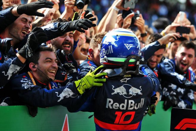 2019年F1第20戦ブラジルGP　ピエール・ガスリー（トロロッソ・ホンダ）