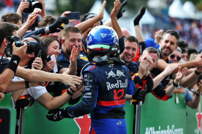 2019年F1第20戦ブラジルGP　ピエール・ガスリー（トロロッソ・ホンダ）