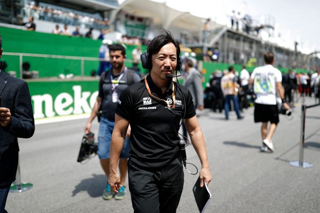 2019年F1第20戦ブラジルGP　ハースF1　小松礼雄チーフエンジニア