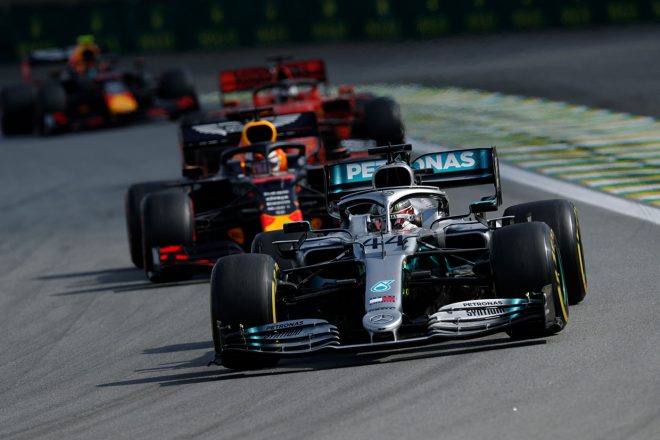 2019年F1第20戦ブラジルGP決勝日　バルテリ・ボッタス（メルセデス）