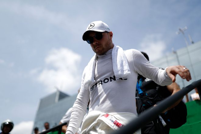 2019年F1第20戦ブラジルGP決勝日　バルテリ・ボッタス（メルセデス）
