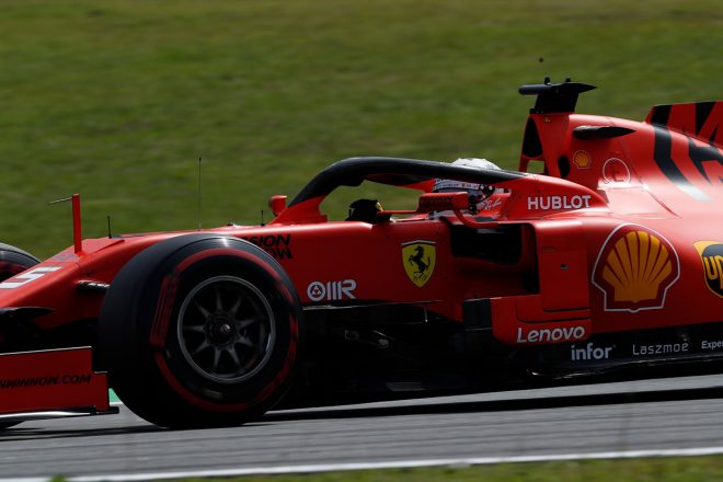 2019年F1第20戦ブラジルGP決勝日　セバスチャン・ベッテル（フェラーリ）