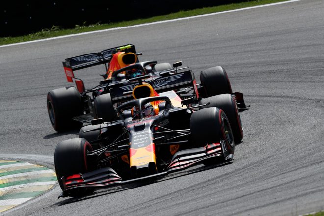 2019年F1第20戦ブラジルGP決勝日　マックス・フェルスタッペン（レッドブル・ホンダ）