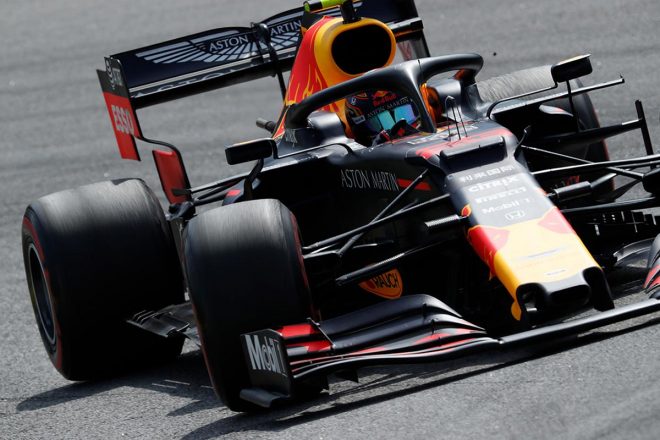 2019年F1第20戦ブラジルGP決勝日　アレクサンダー・アルボン（レッドブル・ホンダ）