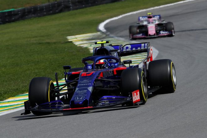 2019年F1第20戦ブラジルGP決勝日　ピエール・ガスリー（トロロッソ・ホンダ）