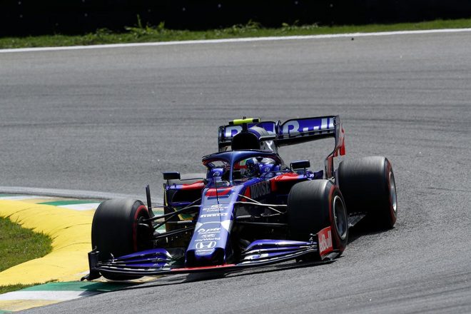 2019年F1第20戦ブラジルGP決勝日　ピエール・ガスリー（トロロッソ・ホンダ）