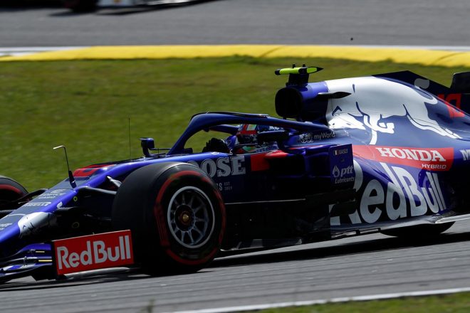 2019年F1第20戦ブラジルGP決勝日　ピエール・ガスリー（トロロッソ・ホンダ）