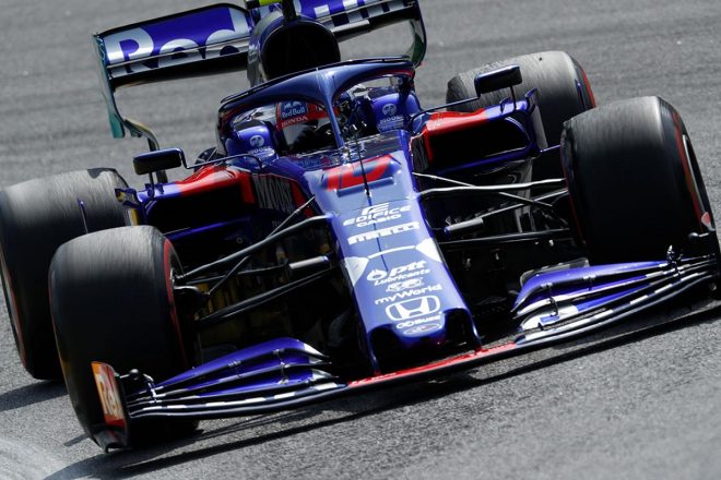2019年F1第20戦ブラジルGP決勝日　ピエール・ガスリー（トロロッソ・ホンダ）