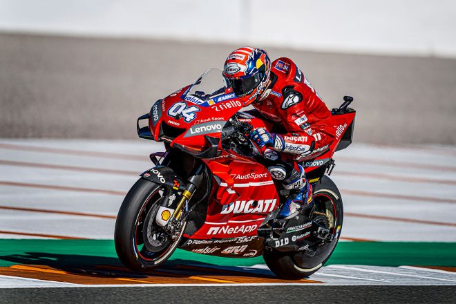 MotoGPバレンシアテスト アンドレア・ドヴィツィオーゾ