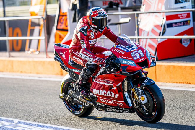 MotoGPバレンシアテスト ミケーレ・ピロ