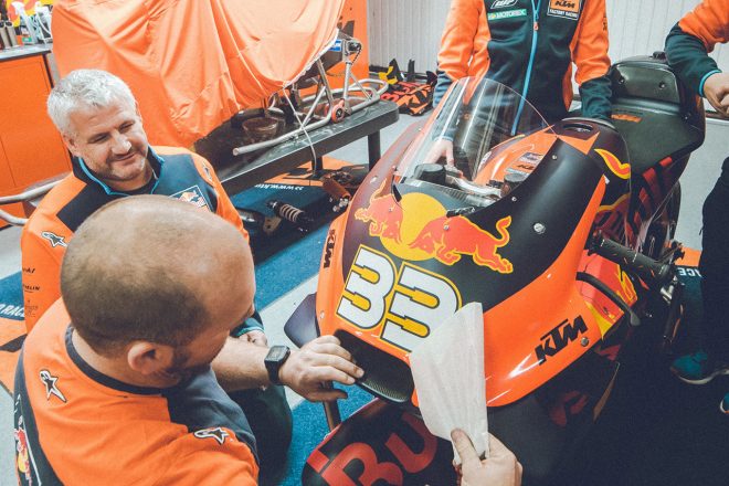 MotoGPバレンシアテスト ブラッド・ビンダー