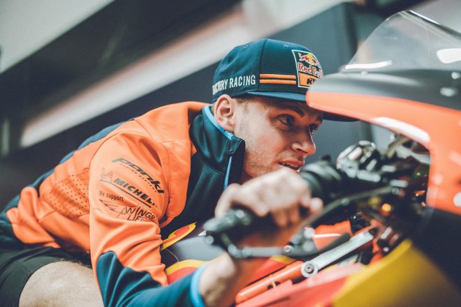 MotoGPバレンシアテスト ブラッド・ビンダー