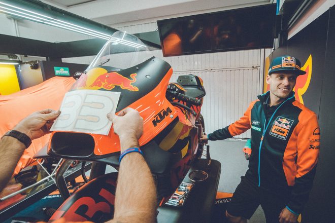 MotoGPバレンシアテスト ブラッド・ビンダー