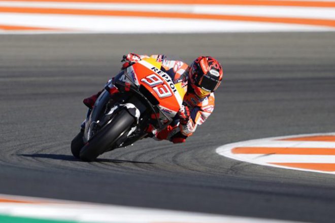 MotoGPバレンシアテスト マルク・マルケス