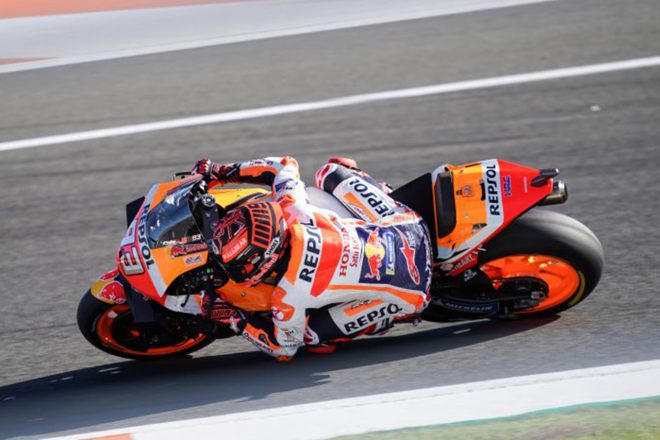 MotoGPバレンシアテスト マルク・マルケス