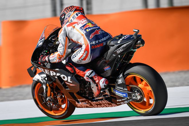 MotoGPバレンシアテスト マルク・マルケス