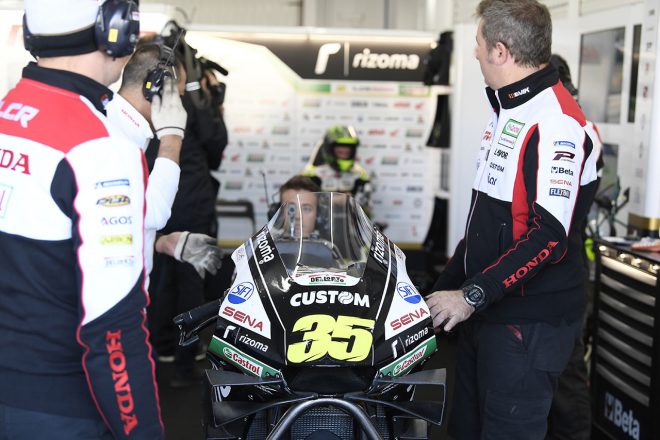 MotoGPバレンシアテスト カル・クラッチロー