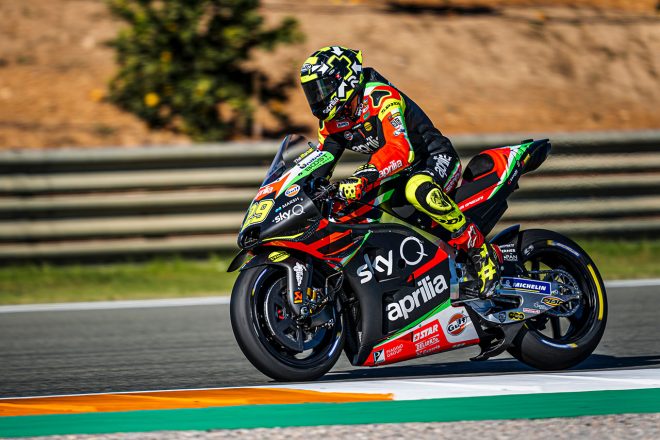 MotoGPバレンシアテスト アンドレア・イアンノーネ