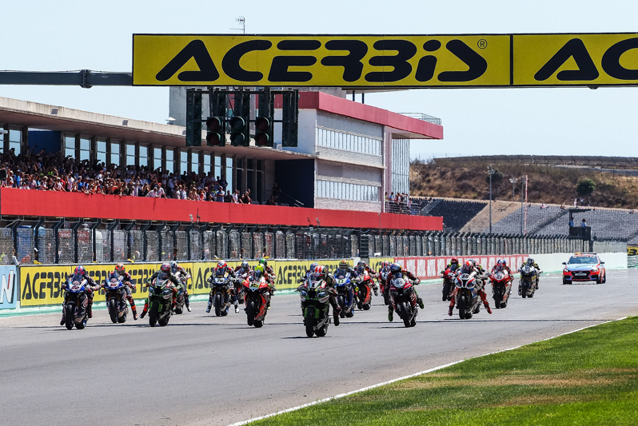 2019SBKポルトガルラウンド スタートシーン