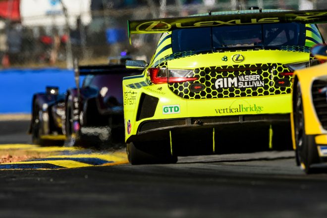 エイム・バッサー・サリバンはIMSA参戦初年度の2019年シーズン、14号車レクサスRC F GT3で2勝を挙げた。