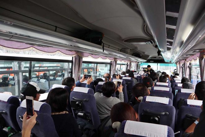 サーキットサファリでファンとの交流を深めた牧野選手