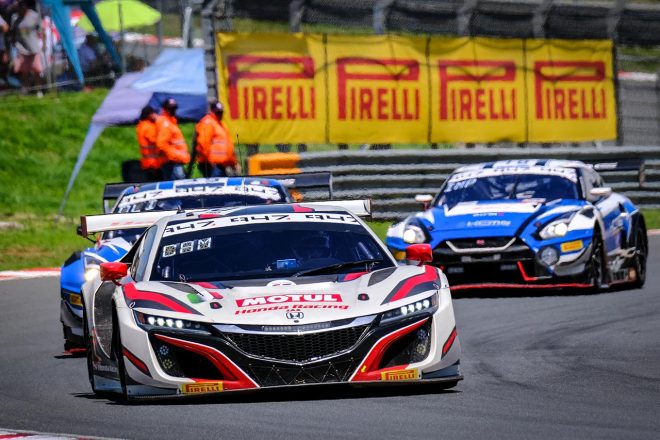 Honda Team MOTULのホンダNSX GT3
