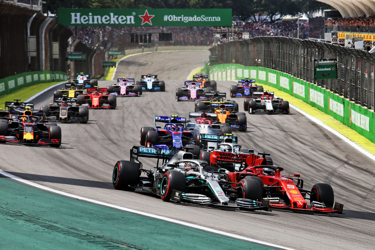 2019年F1ブラジルGPスタート