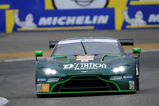 D'station Racingの77号車アストンマーティン