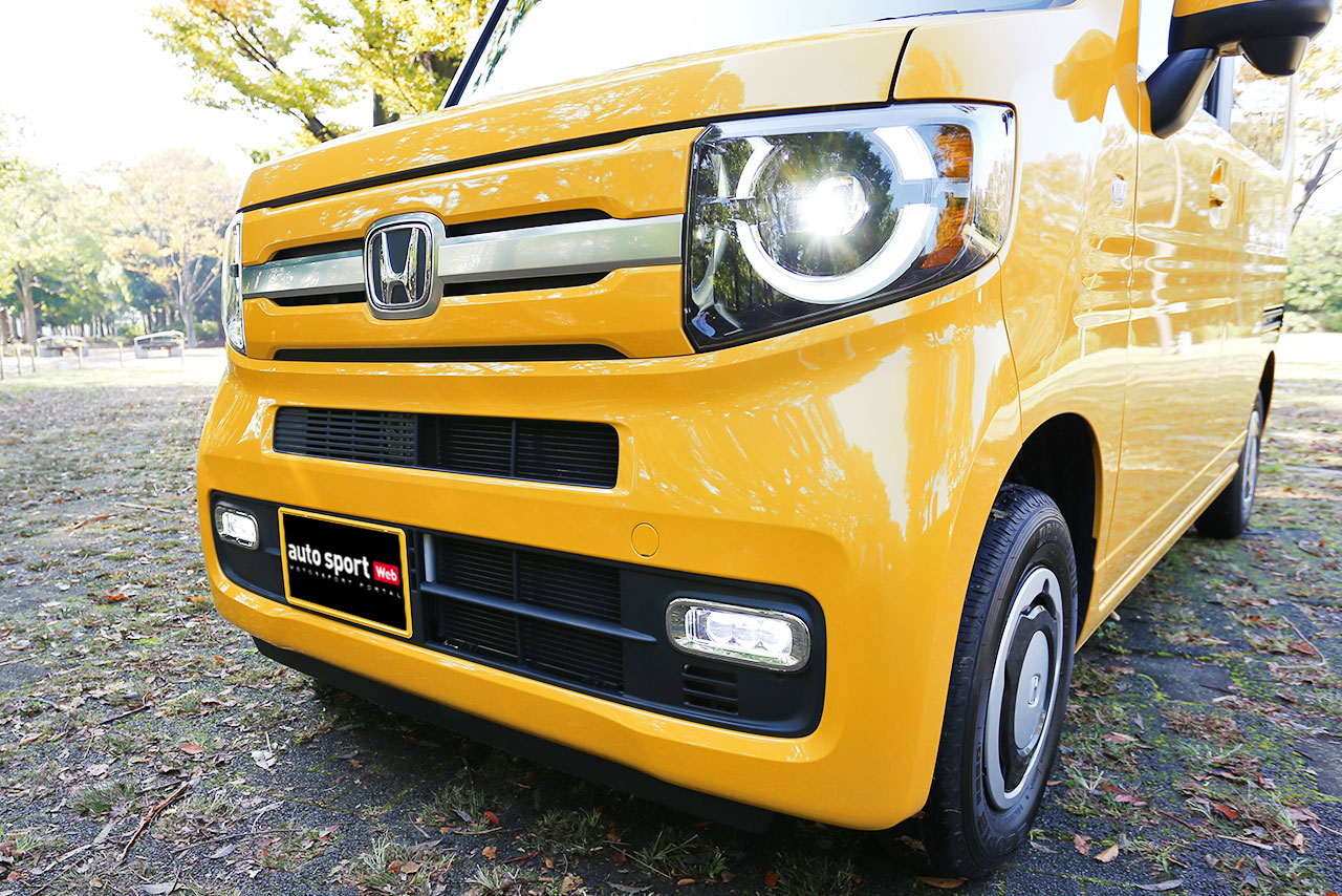 ホンダN-VANのフロントマスク