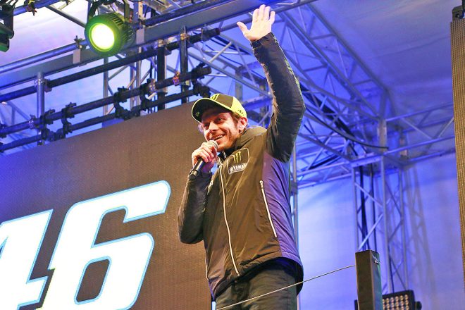 MotoGP日本GPの前夜祭に登場したバレンティーノ・ロッシ