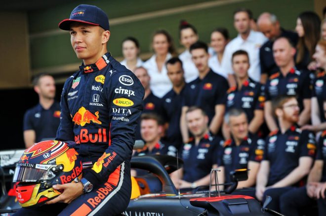 2019年F1最終戦アブダビGP　アレクサンダー・アルボン（レッドブル・ホンダ）