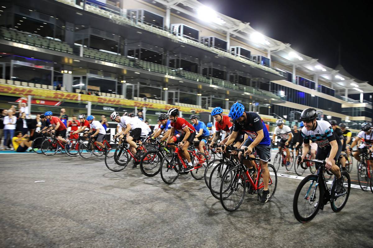 2019年F1最終戦アブダビGP　チャーリー・ホワイティング　メモリアルバイクライド