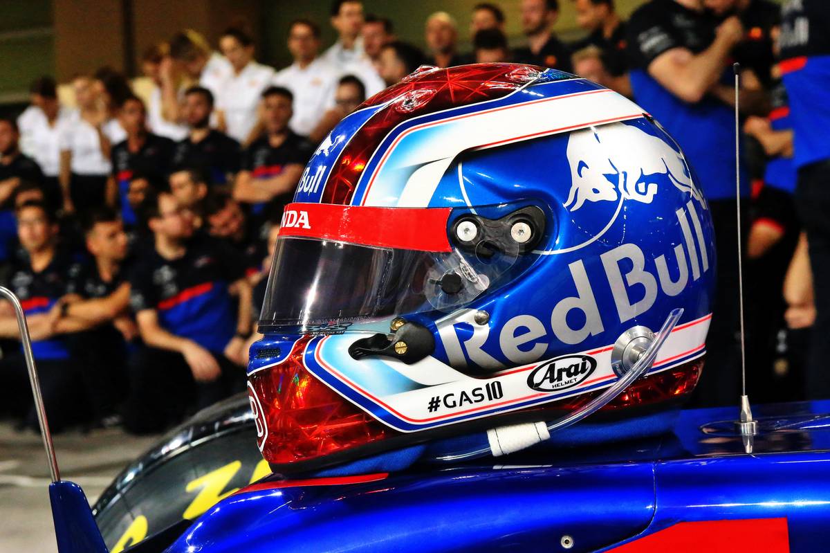 2019年F1最終戦アブダビGP　ピエール・ガスリー（トロロッソ・ホンダ）