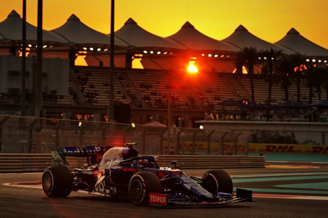 2019年F1最終戦アブダビGP　ピエール・ガスリー（トロロッソ・ホンダ）