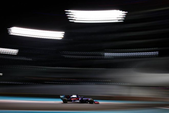 2019年F1最終戦アブダビGP　ダニール・クビアト（トロロッソ・ホンダ）
