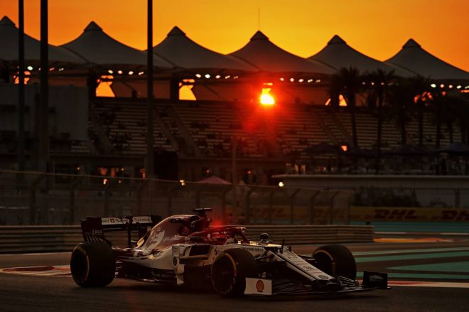 2019年F1最終戦アブダビGP　キミ・ライコネン（アルファロメオ）