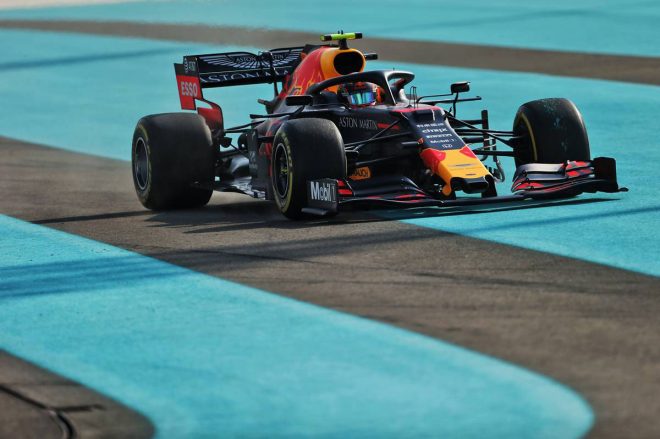 2019年F1最終戦アブダビGP　アレクサンダー・アルボン（レッドブル・ホンダ）