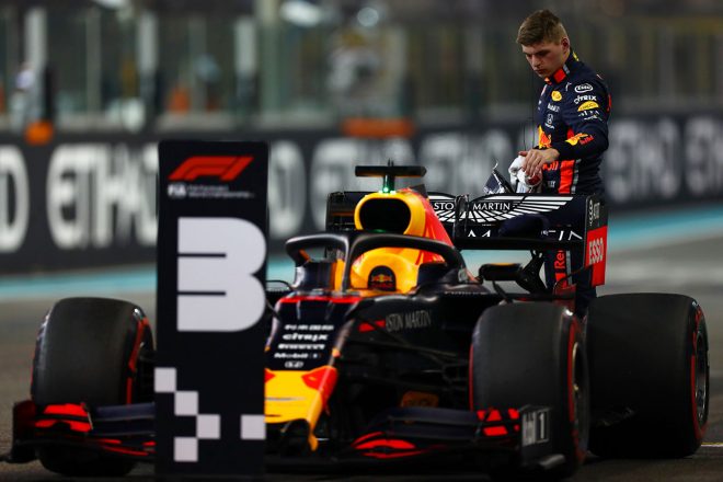 2019年F1最終戦アブダビGP　マックス・フェルスタッペン（レッドブル・ホンダ）